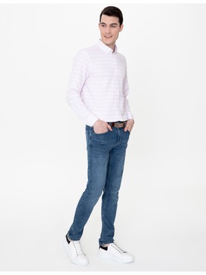 Pierre Cardin Gül Kurusu Slim Fit Gömlek 50247126-VR026