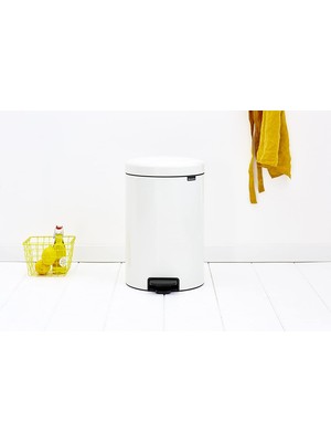 Brabantia 20 Litre Beyaz Çöp Kutusu