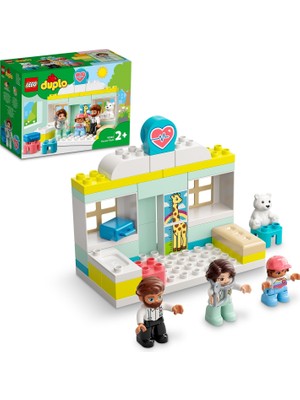 LEGO Duplo® Kurtarma Doktor Muayenesi 10968 - 2 Yaş ve Üzeri Okul Öncesi Çağındaki Çocuklar Için Eğitici Tıp Merkezi Oyuncak Yapım Seti (34 Parça)