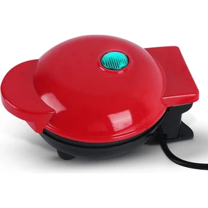 Top One uMini Ev Tipi Waffle Makinesi - Kırmızı (Yurt Dışından)