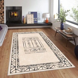 West Home Dijital Baskılı Yıkanabilir Kaymaz Taban Salon & Mutfak & Koridor Halısı