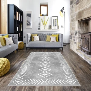 West Home Dijital Baskı Yıkanabilir Kaymaz Taban Salon Halısı Mutfak Halısı Yolluk ve Banyo Paspası