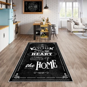 West Home Dijital Baskılı Yıkanabilir Kaymaz Taban Mutfak Halısı