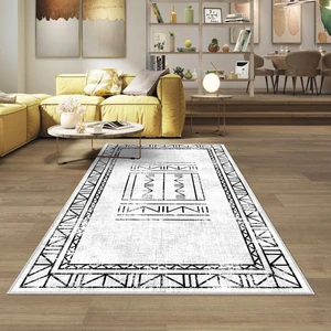 West Home Dijital Baskılı Yıkanabilir Kaymaz Taban Salon & Mutfak & Koridor Halısı