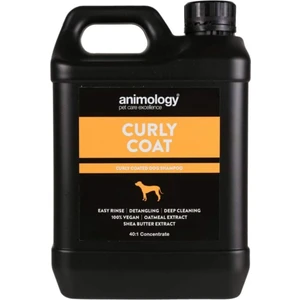Curly Coat Kıvırcık Tüylü Köpeklere Özel 40:1 Konsantre Köpek Şampuanı 2.5 Lt