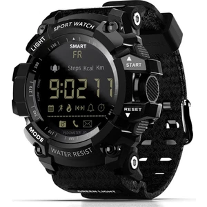 MK16 LCD Ekran 50M Su Geçirmez Akıllı Izle Siyah (Yurt Dışından)