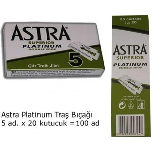 676487   Astra Çift Taraflı Jilet 20*5li