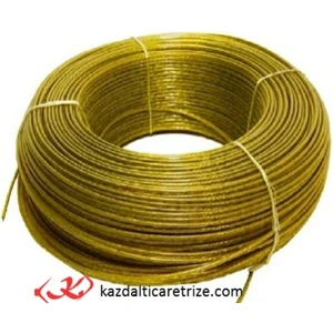 Pvc Kaplı Çelik Halat(Izoleli) 4MM*200M