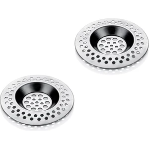 2 Li Mutfak Lavabo Süzgeci Paslanmaz Çelik 7 cm
