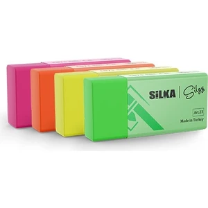 Art3 Neon Orta Boy Silgi 4'lü