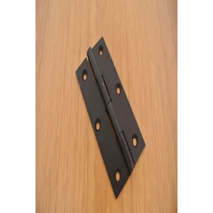 Azm Hırdavat Yaprak Menteşe Alüminyum Menteşe Siyah 8 x 1.5 cm