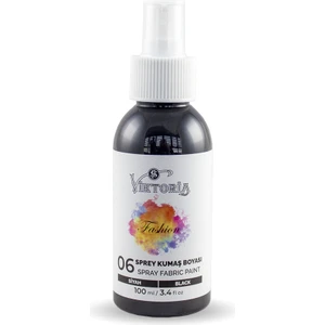 Sprey Kumaş Boyası 100 ml - Siyah