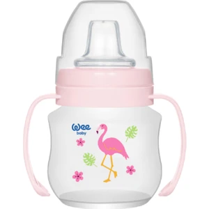 Wee Baby Akıtmaz Kulplu Pembe Pp Antikolik Bardak 125 ml