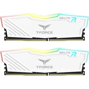 T-Force Delta Rgb White 16GB (2X8GB) 3600MHZ CL18 Ddr4 Gaming Ram (TF4D416G3600HC18JDC011)