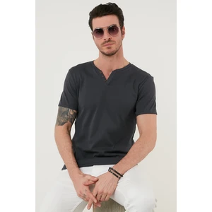 % 100 Pamuklu V Yaka Slim Fit T Shirt Erkek T SHİRT 5902122