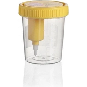 100 ml Entegre Sistem Idrar Numune Kabı Vakumlu Tüpe Uygun 50 Adet