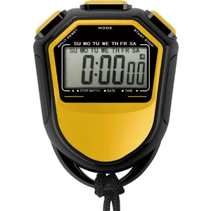 Su Geçirmez Kronometre Dijital El LCD Zamanlayıcı Kronograf (Yurt Dışından)