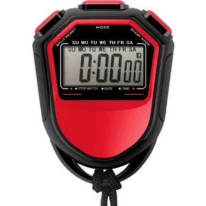 Su Geçirmez Kronometre Dijital El LCD Zamanlayıcı Kronograf (Yurt Dışından)