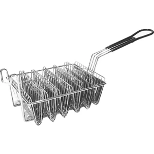SunniMix Taco Derin Shell Fritöz Taco Tutucu Fry Sepet Raf Handgrip ile 6 Kabukları (Yurt Dışından)