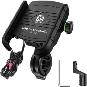 M8 Motosiklet USB Li Telefon Tutucu