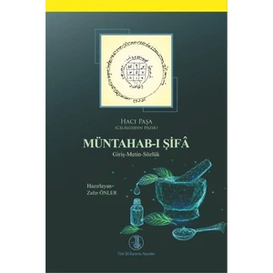 Müntahab-I Şifa / Giriş-Metin-Sözlük / Hacı Paşa (Tdk)