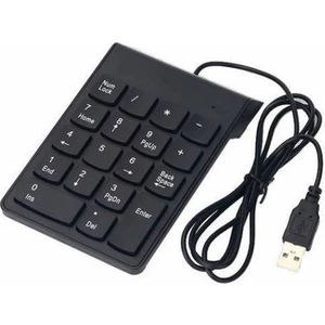 Numeric Keypad-Numpad-Usb Kablolu Keypad 18 Tuş Mini Keypad