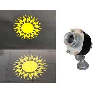 Dekoratif Güneş Yansıtıcı 3D Logo Lazer Projektör