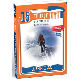 Apotemi Yayınları  TYT Türkçe 15 Deneme