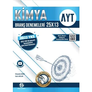 Bilgi Sarmal Yayınları AYT Kimya 25 x 13 Branş Denemeleri