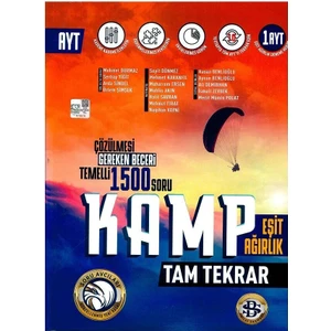 Bilgi Sarmal Yayınları AYT Eşit Ağırlık Tam Tekrar Kamp