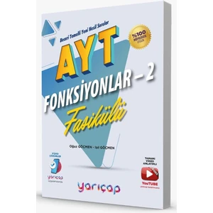 Yarıçap Yayınları AYT Fonksiyonlar 2 Fasikülleri