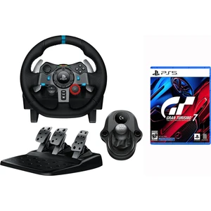 G G29 Driving Force Yarış Direksiyonu Seti ve Gran Turismo 7 Ps5