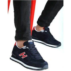 Hammer Jack PERU M AYAKKABI Deri Lacivert - Kırmızı Erkek Sneaker