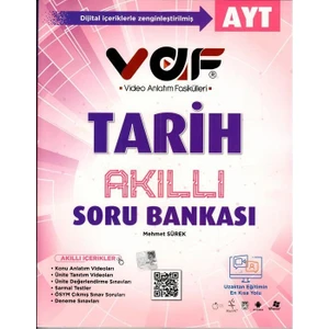 Vaf Yayınları AYT Tarih Akıllı Soru Bankası
