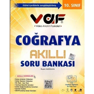 Vaf Yayınları 10. Sınıf Coğrafya Akıllı Soru Bankası