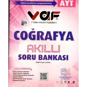 Vaf Yayınları Ayt Coğrafya Akıllı Soru Bankası
