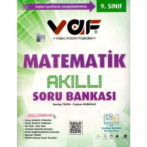 Vaf Yayınları 9. Sınıf Matematik Akıllı Soru Bankası