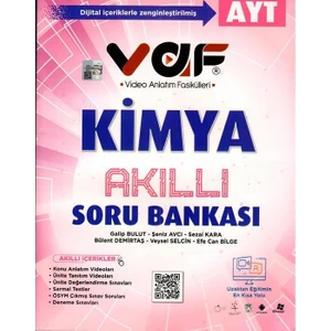 Vaf Yayınları Ayt Kimya Akıllı Soru Bankası