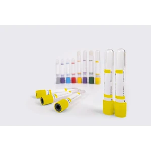 9 Ml Vakumlu Katkısız Idrar Toplama Tüpü Sarı Kapak