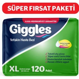 Yetişkin Hasta Bezi Ekstra Large 30'lu x 4