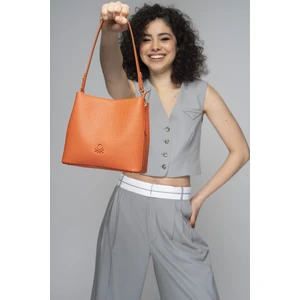 Benetton Kadın Kol Çantası Turuncu BNT621