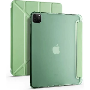 Apple iPad Pro 11 2021 (3.nesil) Uyumlu Kalemlikli Premium Standlı Katlanabilir Uyku Modu Özellikli Tablet Kılıfı