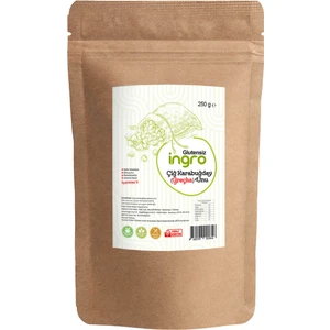Ingro Glutensiz Çiğ Karabuğday Unu (Greçka Unu) 250 G