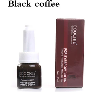 Goochıe Kalıcı Makyaj Microblading Boya Black Coffee