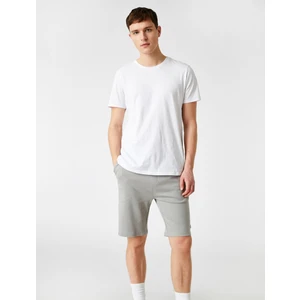 Erkek Slim Fit Basic Şort