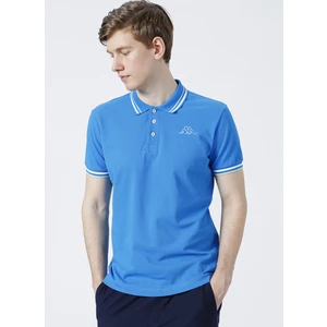 Logo Maltax 5 Mss Erkek Mavi-Beyaz-Fıstık Yeşili Regular Fit Polo Yaka Tişört