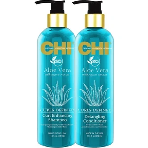 Aloe Vera Curls Defines Şampuan 340 ml + Saç Kremi 340 ml