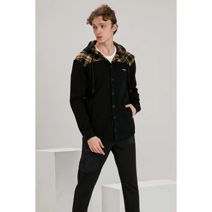 Alexander Gardi Alexandergardı Ekose Detaylı Düğmeli Sweatshirt (E22-61500)