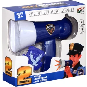 Pilli Polis Megafonu 15 cm -Birlik