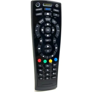 Ata Elektronik D-Smart Blu Hd Alıcı Kumandası D Smart De Sımart  Bulu Blue